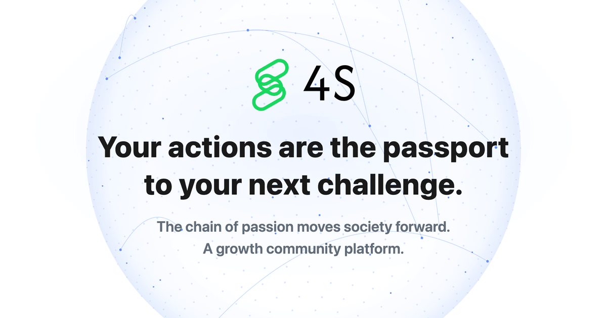 4S - Growth Community Platform